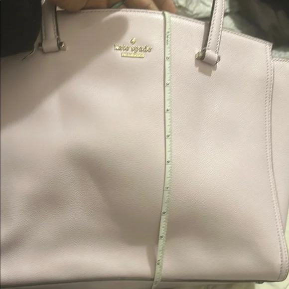 Kate Spade light Lavender Leather Tote Bag - Picture 11 of 13